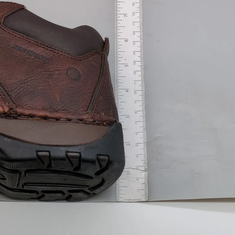Red Wing Shoes Mens Boots Brown 8.5EE‎ Leather Work Safety Toe Ankle F2413-05